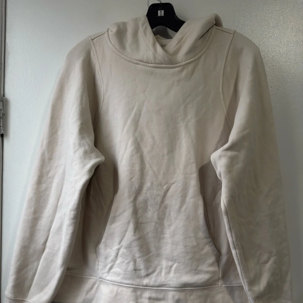 lululemon Loungeful Hoodie Off-White Sz 10
